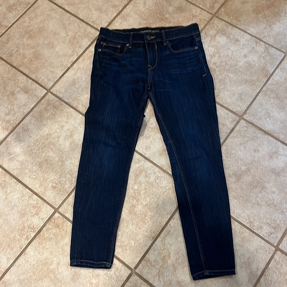 Express Dark Jeggings Sz 2 - Picture 3 of 10